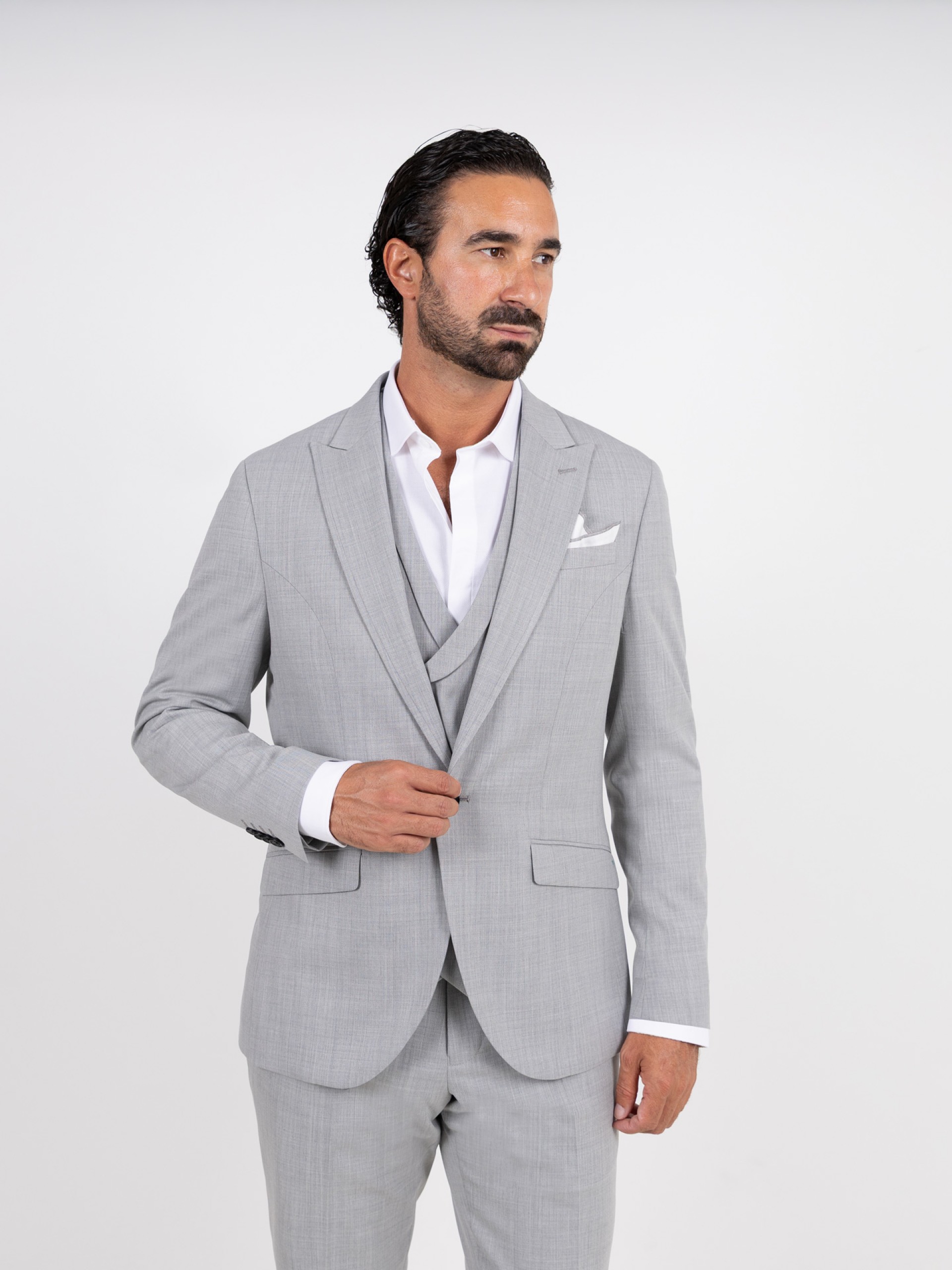 Ceremony suit with Slim Fit waistcoat