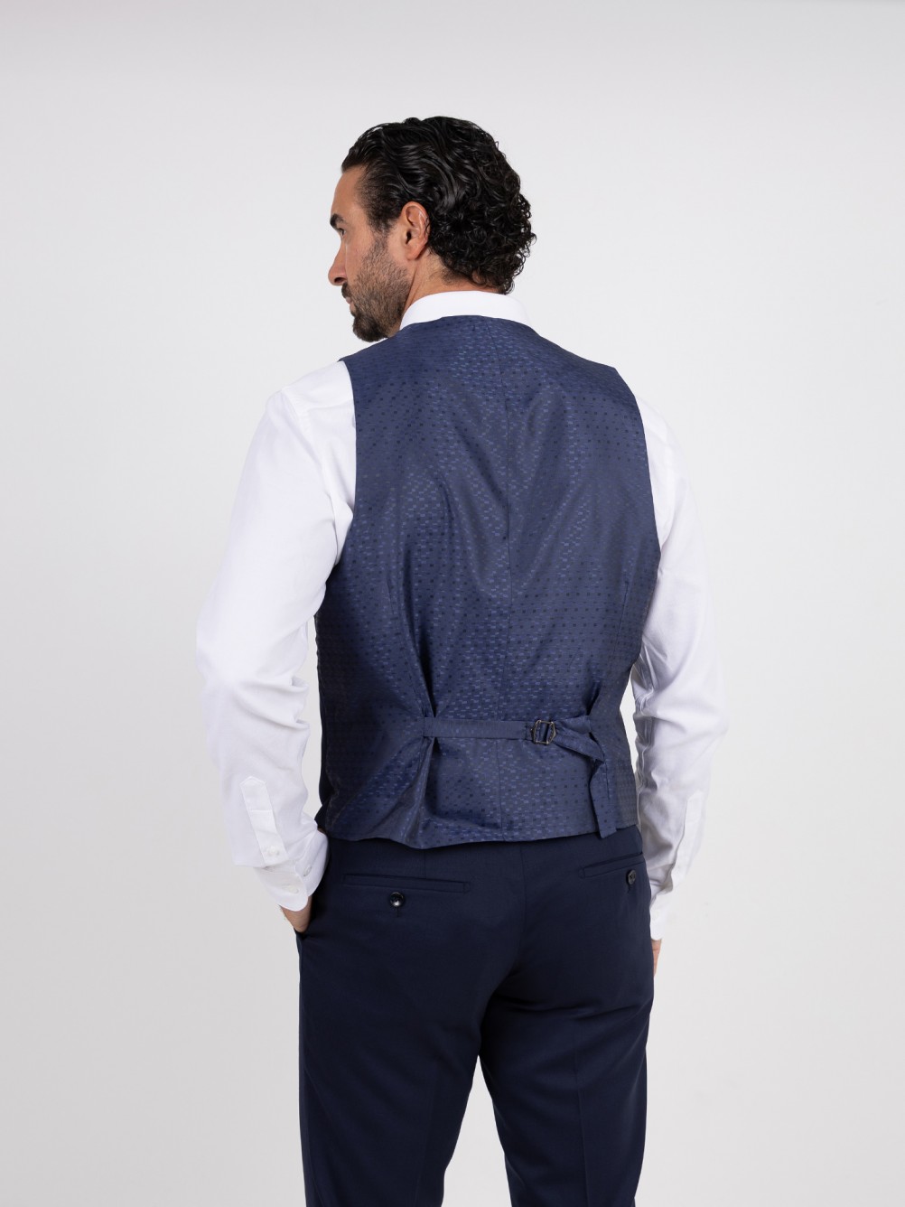 Traje de ceremonia con chaleco Slim Fit