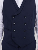 Traje de ceremonia con chaleco Slim Fit