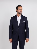 Fato liso regular fit com l�