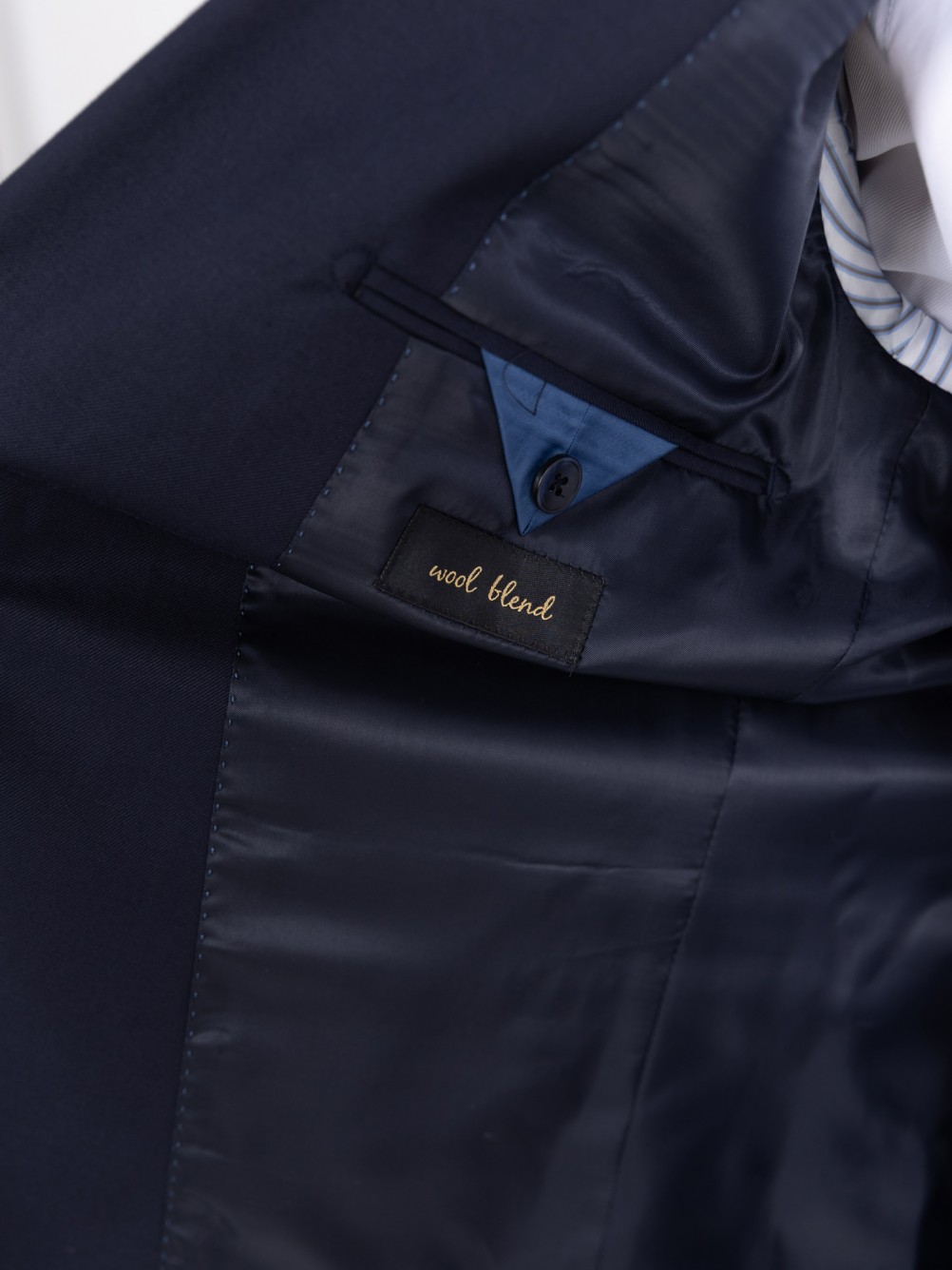Fato liso regular fit com l�