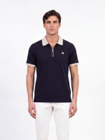 Cotton and Elastane Polo Shirt Cotton and Elastane Polo Shirt