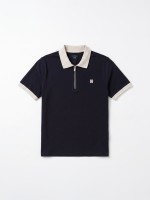 Cotton and Elastane Polo Shirt Cotton and Elastane Polo Shirt