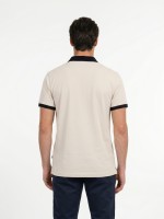 Cotton and Elastane Polo Shirt