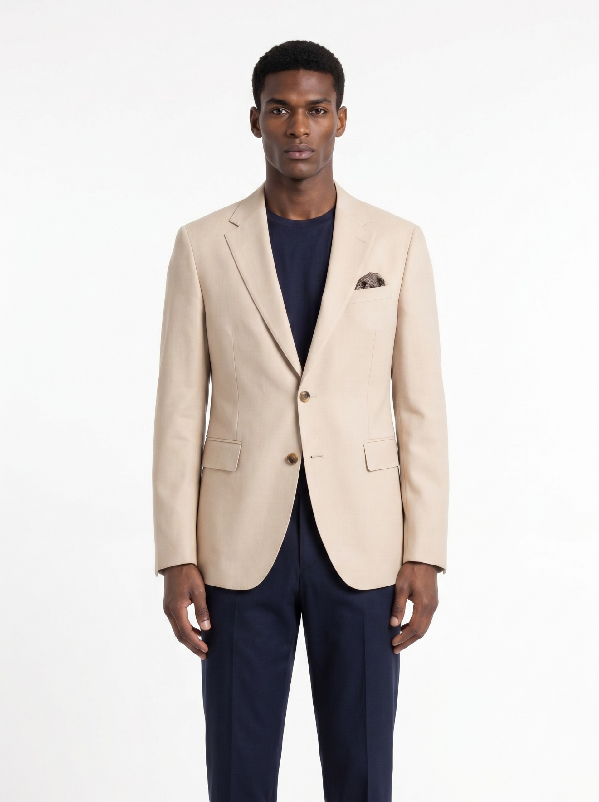 Micro-Textured Blazer