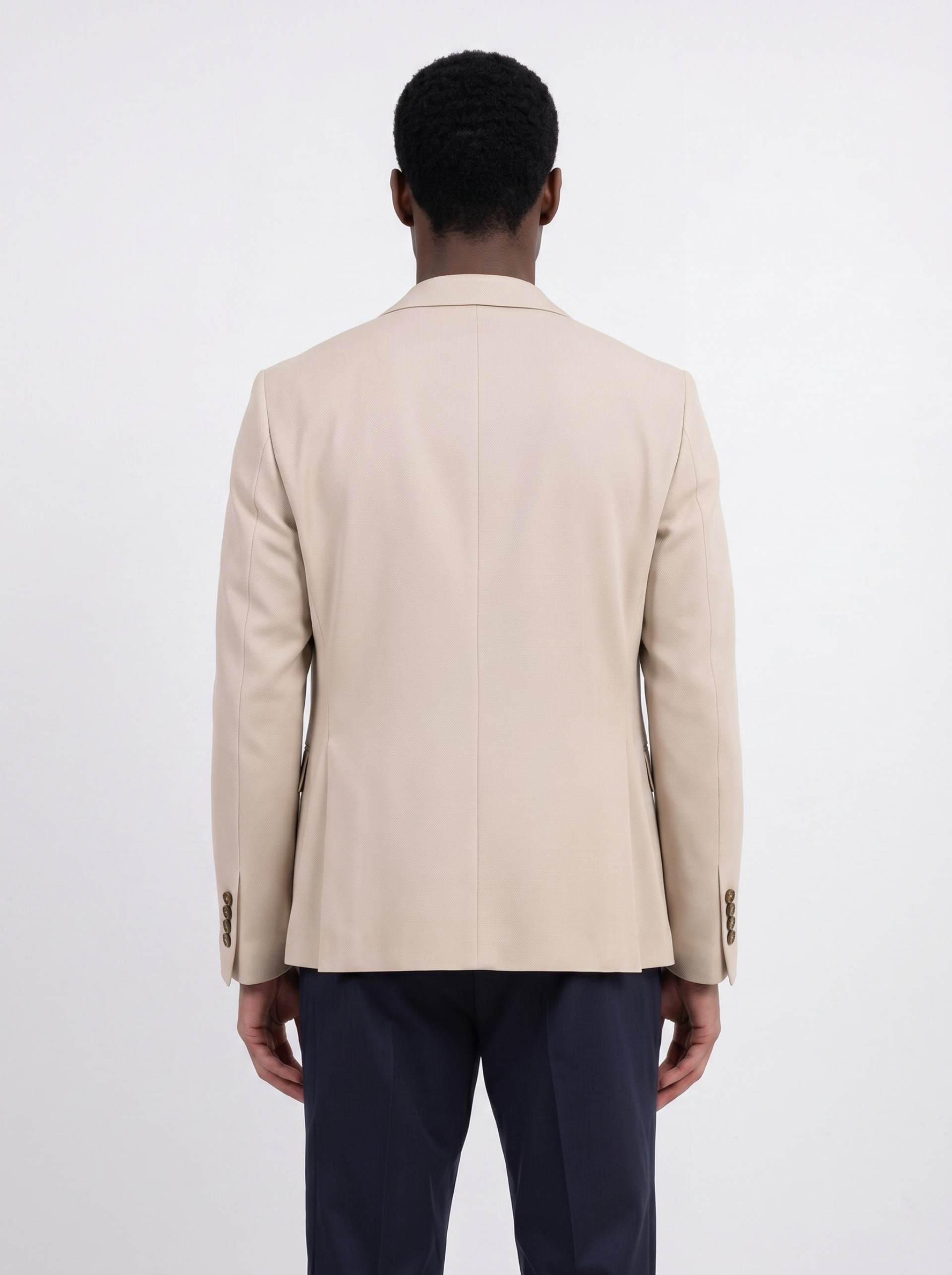 Micro-Textured Blazer