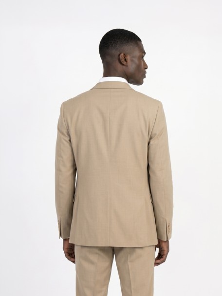 Traje de microdiseño regular fit Traje de microdiseño regular fit
