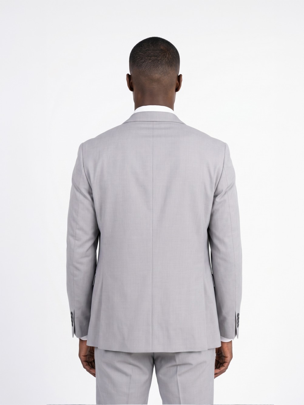 Fato de micro padrão regular fit