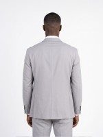 Fato de micro padrão regular fit Fato de micro padrão regular fit