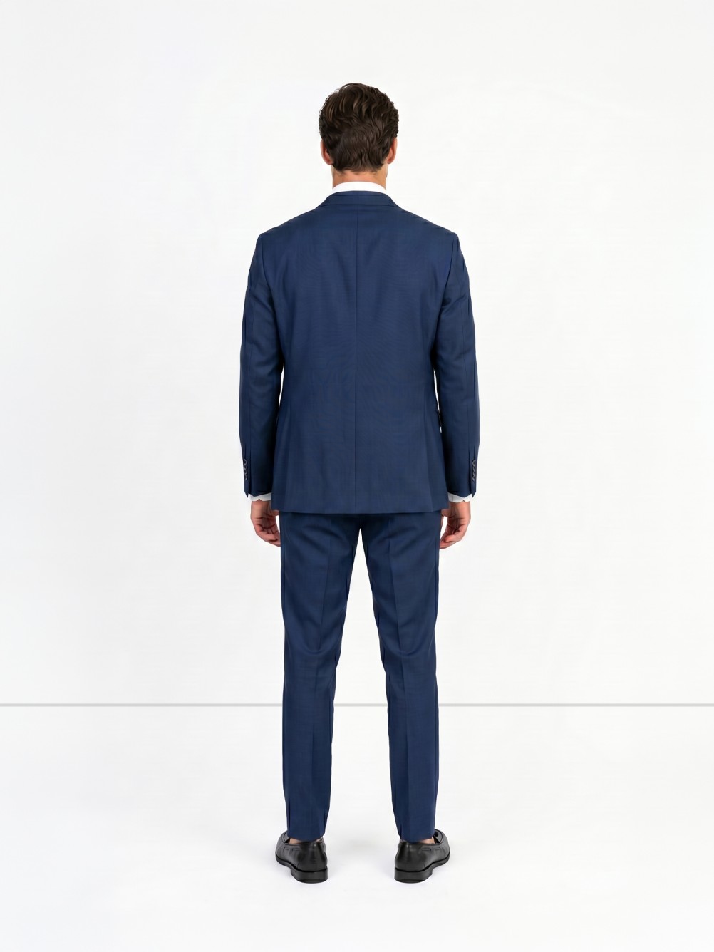 Fato de micro padr�o slim fit