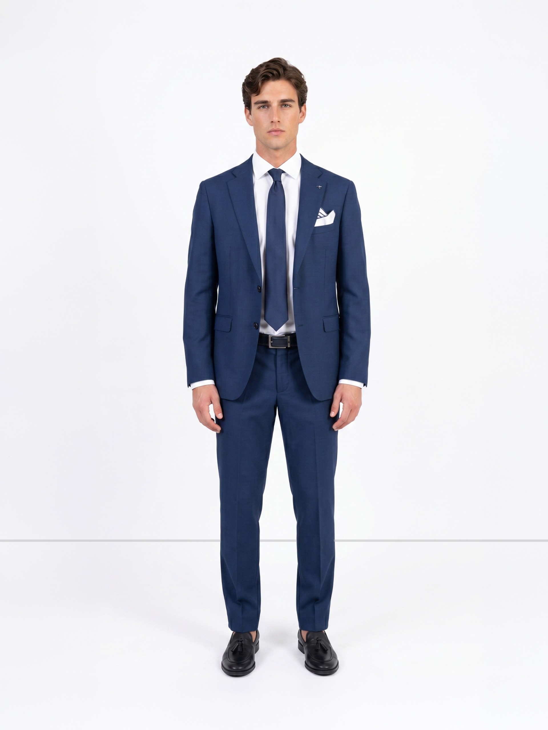 Traje de microestampado Slim Fit