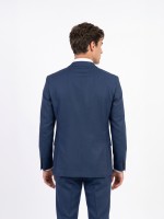 Fato de micro padr�o slim fit