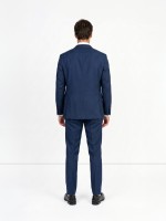 Fato de micro padr�o slim fit