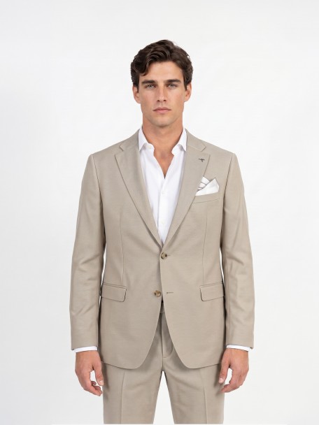 Slim Fit Micro-Pattern Suit Slim Fit Micro-Pattern Suit