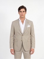 Slim Fit Micro-Pattern Suit Slim Fit Micro-Pattern Suit