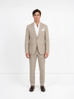Slim Fit Micro-Pattern Suit Slim Fit Micro-Pattern Suit