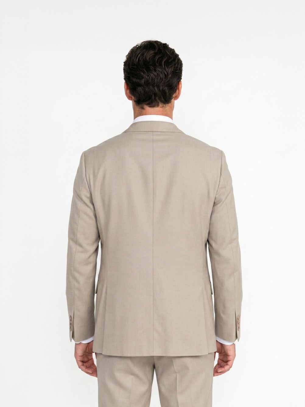 Slim Fit Micro-Pattern Suit
