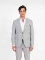 Slim Fit Micro-Pattern Suit Slim Fit Micro-Pattern Suit