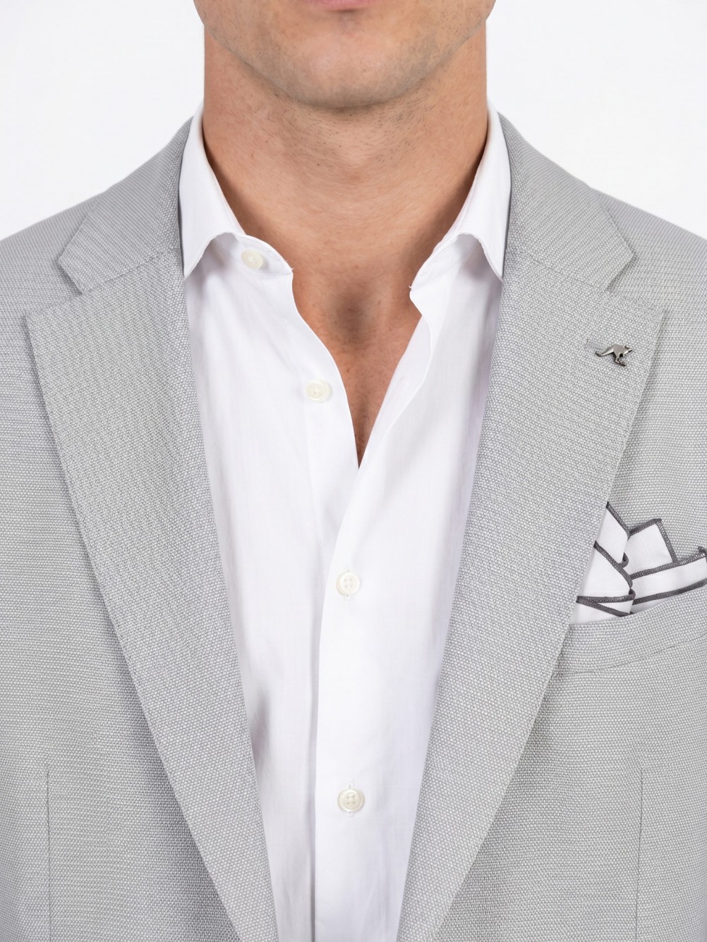 Slim Fit Micro-Pattern Suit