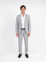 Slim Fit Micro-Pattern Suit Slim Fit Micro-Pattern Suit