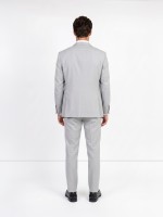 Slim Fit Micro-Pattern Suit Slim Fit Micro-Pattern Suit