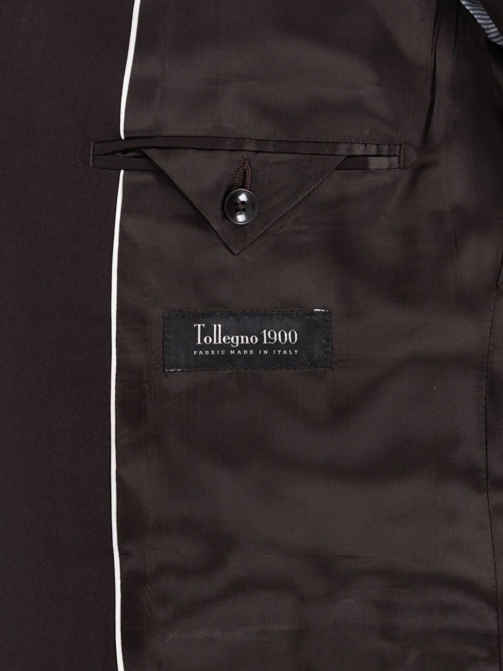 Fato 100% de lã regular fit