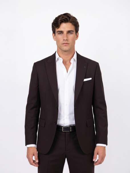 Regular Fit 100% Wool Suit Regular Fit 100% Wool Suit