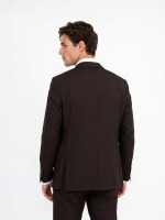 Fato 100% de lã regular fit Fato 100% de lã regular fit