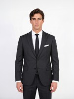 Fato 100% de lã regular fit Fato 100% de lã regular fit
