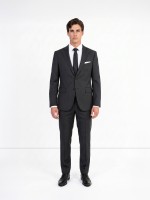 Fato 100% de lã regular fit Fato 100% de lã regular fit