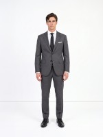 Fato 100% de lã regular fit Fato 100% de lã regular fit