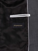 Fato 100% de lã regular fit Fato 100% de lã regular fit