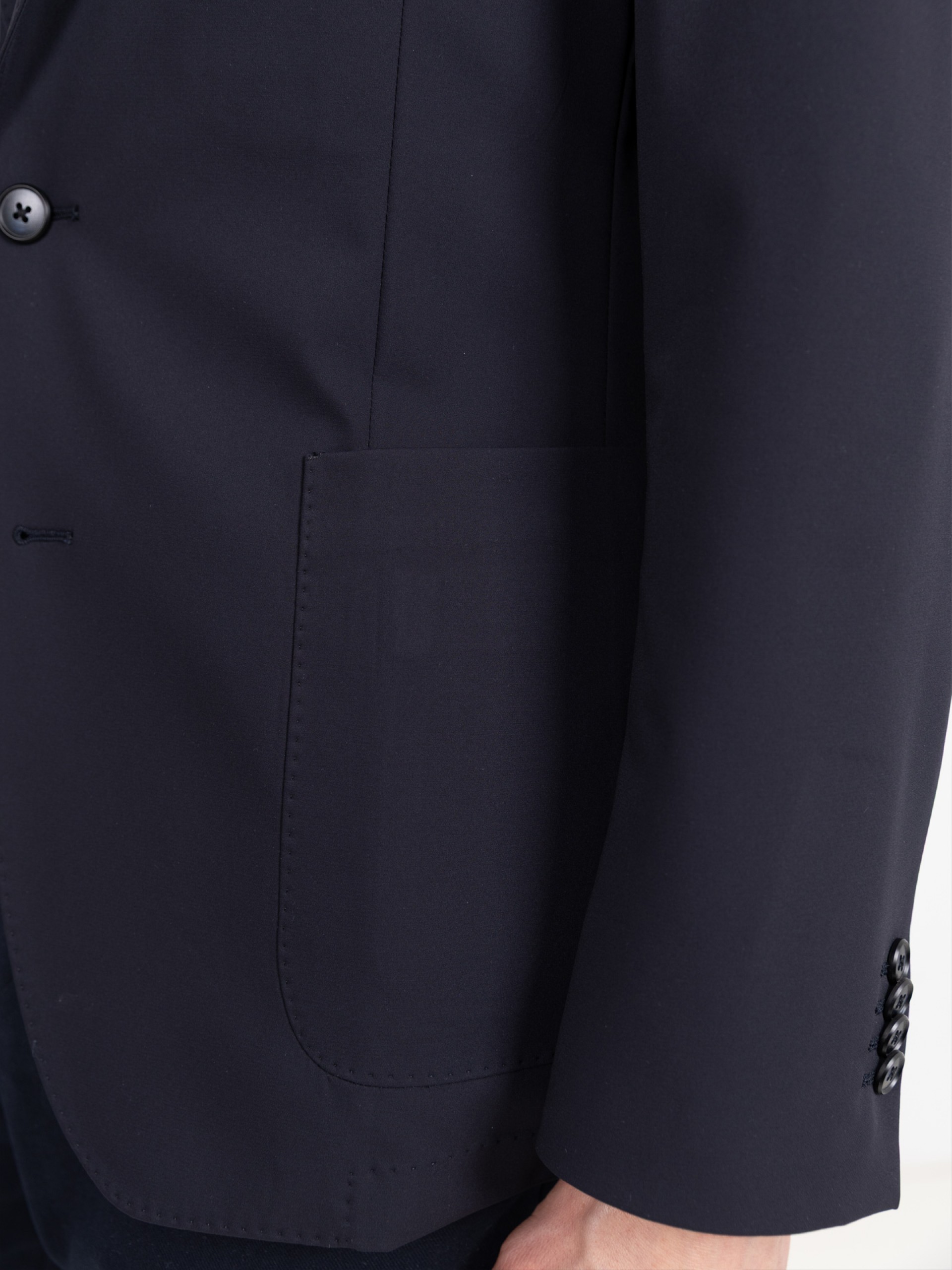 Blazer casual liso tech fit