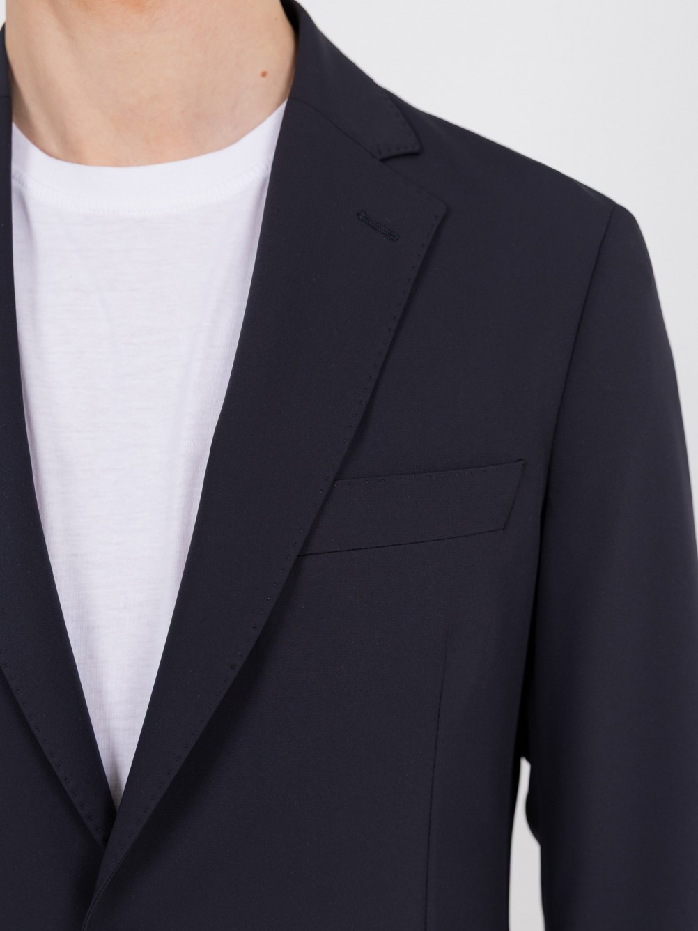 Blazer casual liso tech fit
