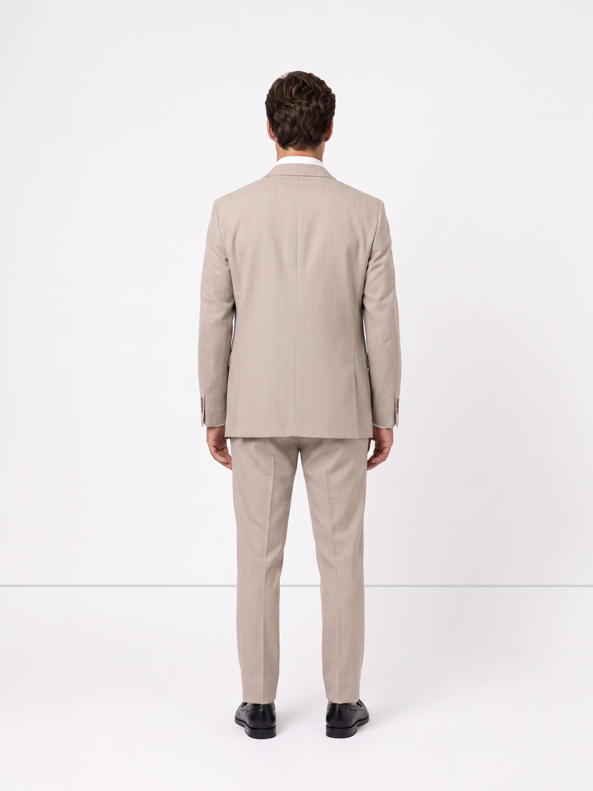 Traje Slim Fit con microestampado