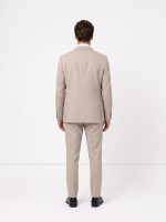 Slim Fit Micro-Pattern Suit Slim Fit Micro-Pattern Suit