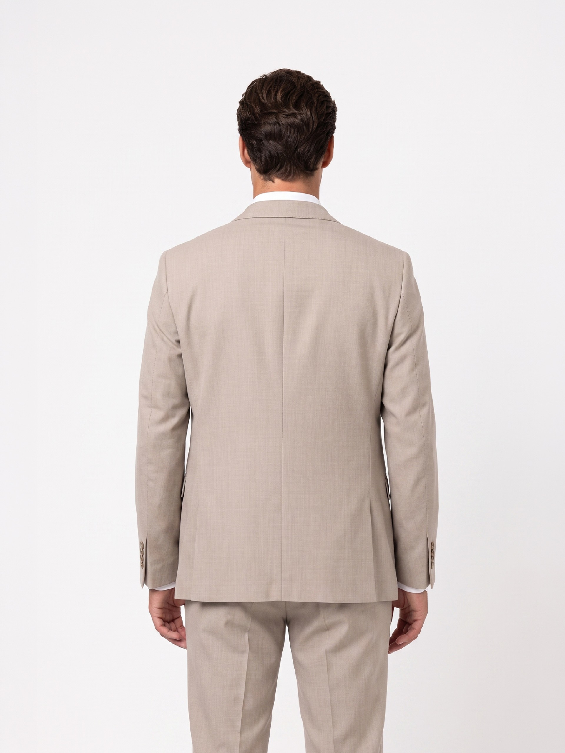 Traje Slim Fit con microestampado