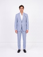 Slim Fit Micro-Pattern Suit Slim Fit Micro-Pattern Suit
