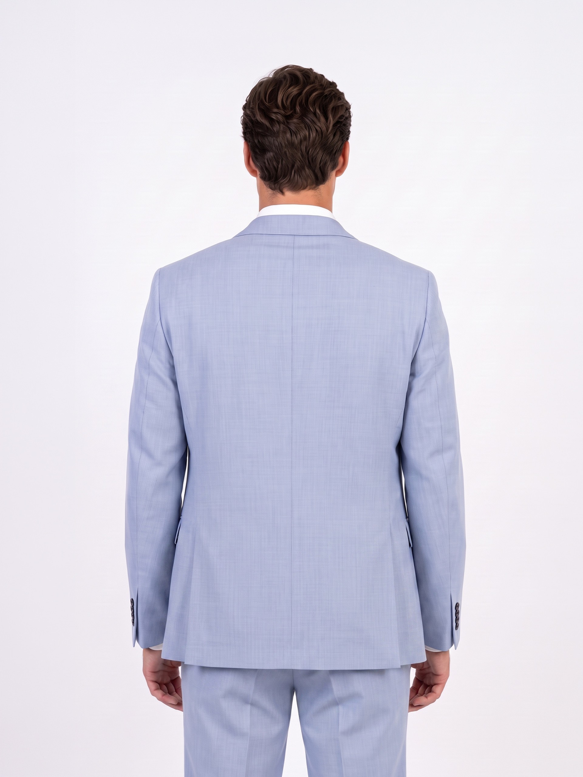 Traje Slim Fit con microestampado