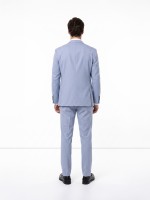 Slim Fit Micro-Pattern Suit Slim Fit Micro-Pattern Suit