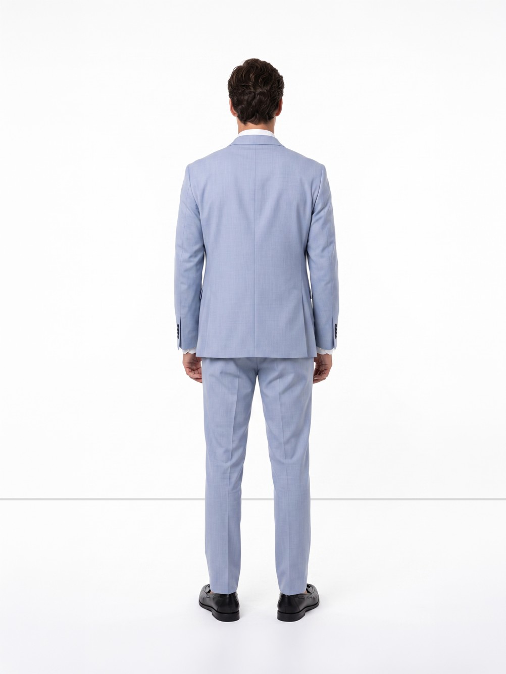 Slim Fit Micro-Pattern Suit