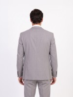 Fato de micro padr�o slim fit