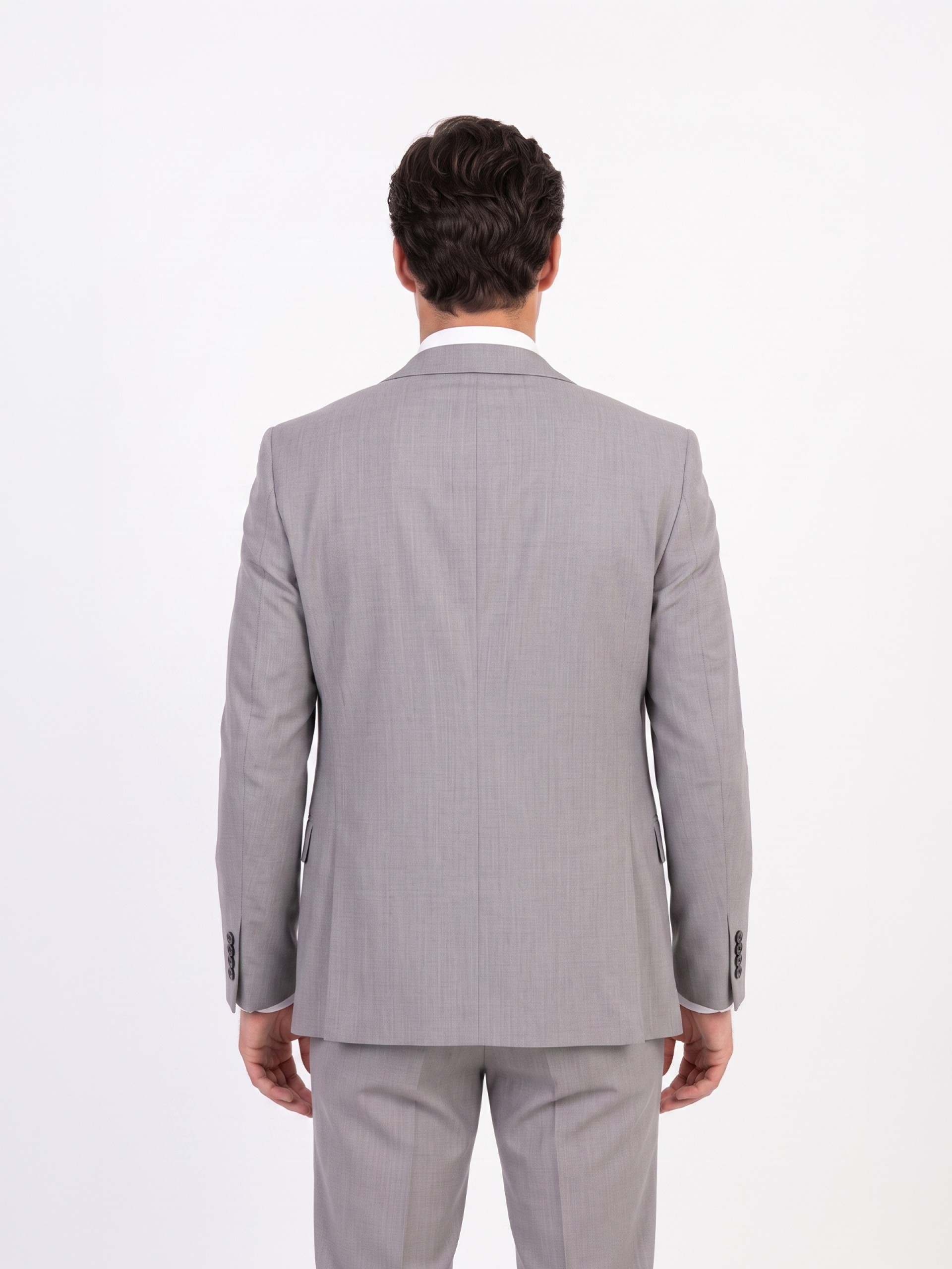 Traje Slim Fit con microestampado