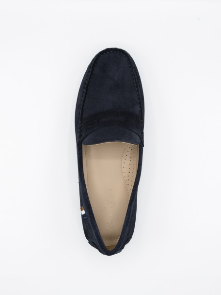Mocasín casual de piel Mocasín casual de piel