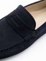 Mocassin casual de pele Mocassin casual de pele