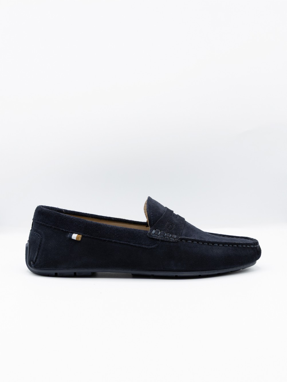 Mocassin casual de pele