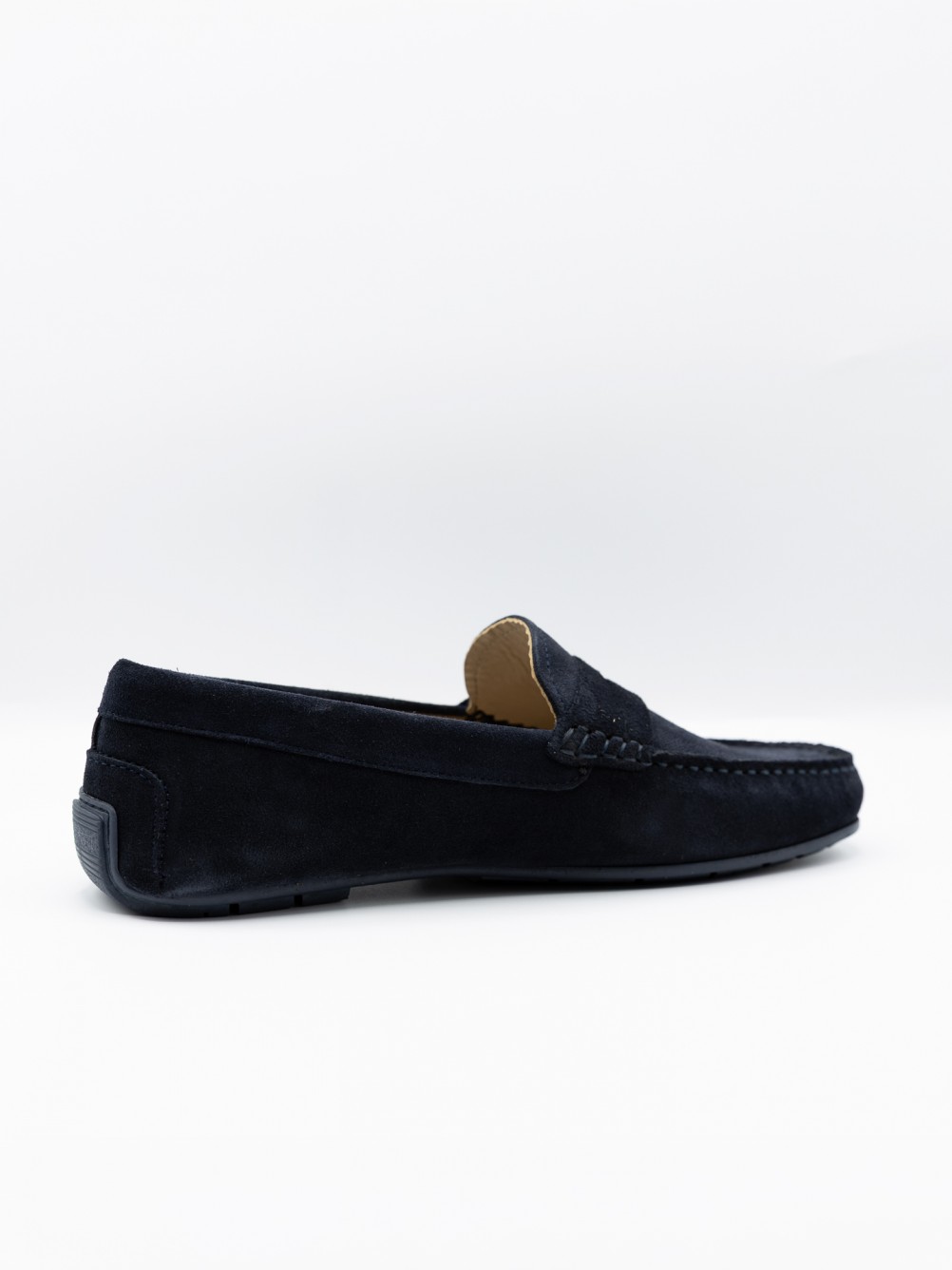 Mocassin casual de pele