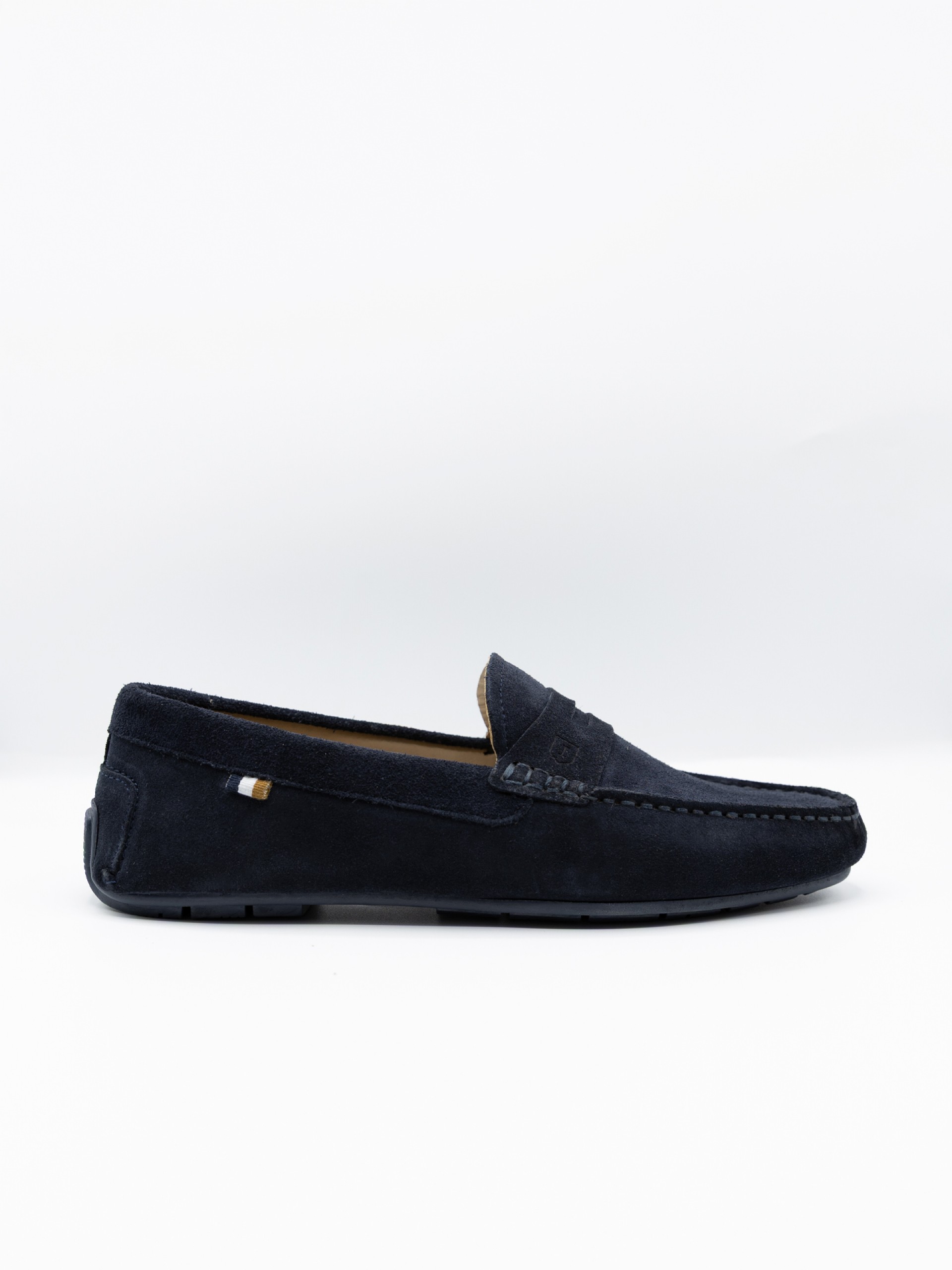 Mocassin casual de pele