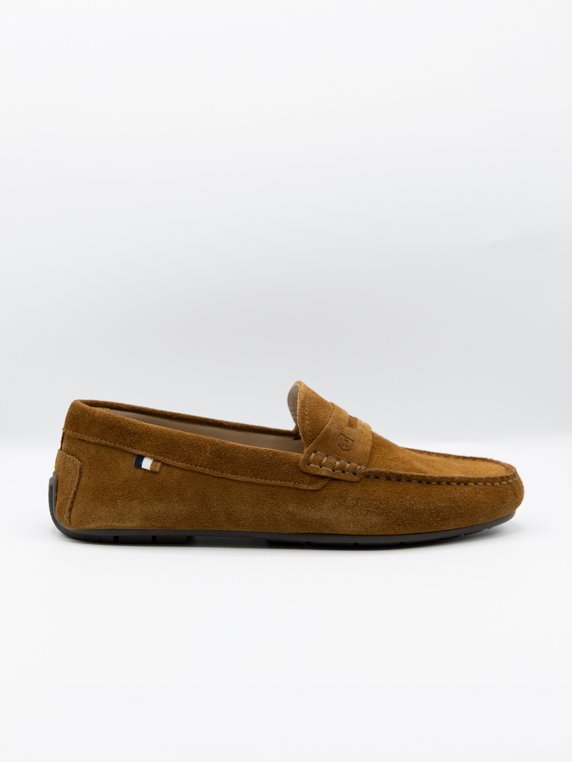 Mocasín casual de piel