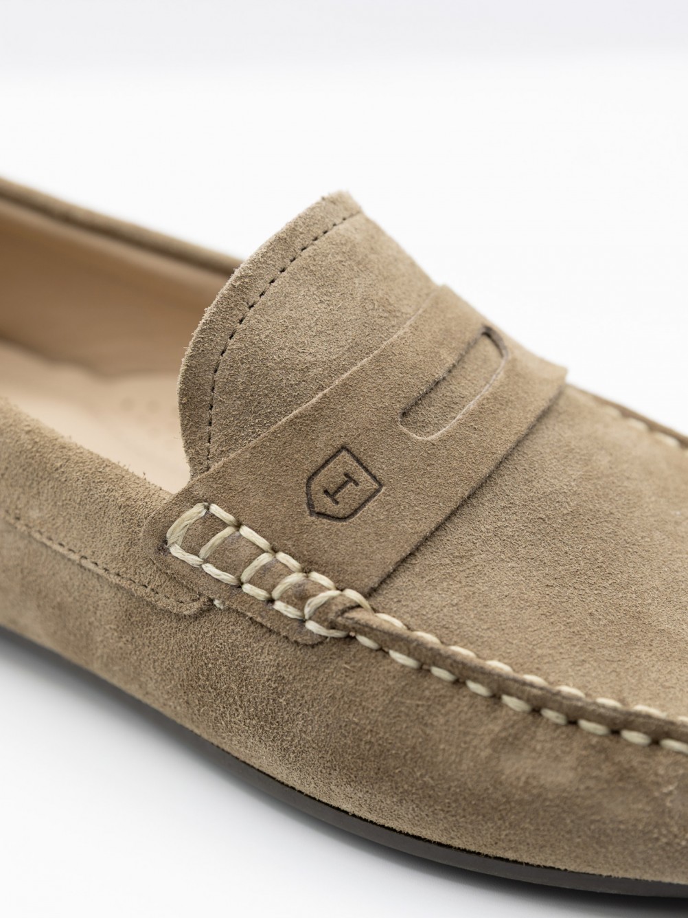 Mocasín casual de piel